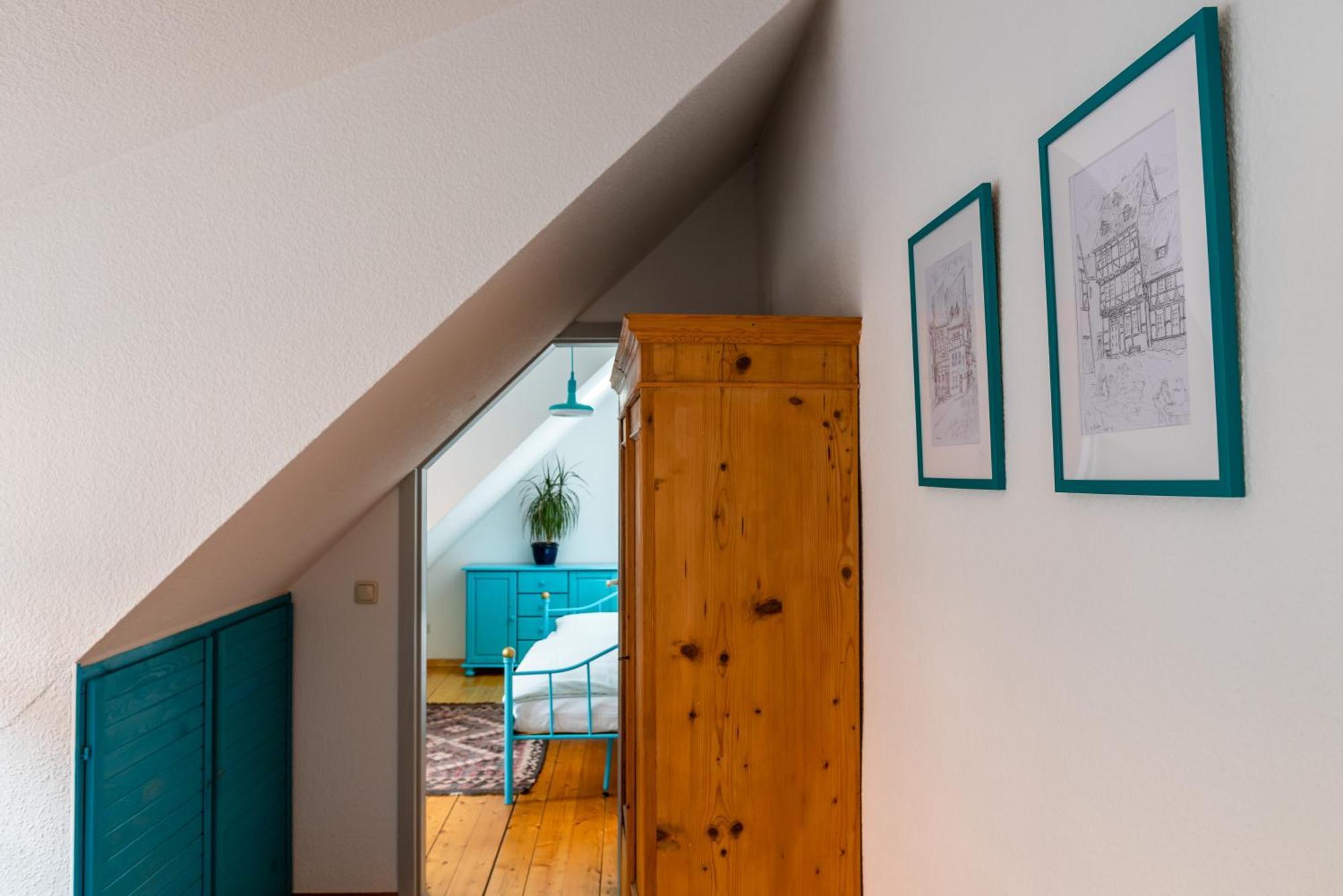 Fachwerkhotel - Ferienhaeuser Vorhof Zur Hoelle Quedlinburg Esterno foto