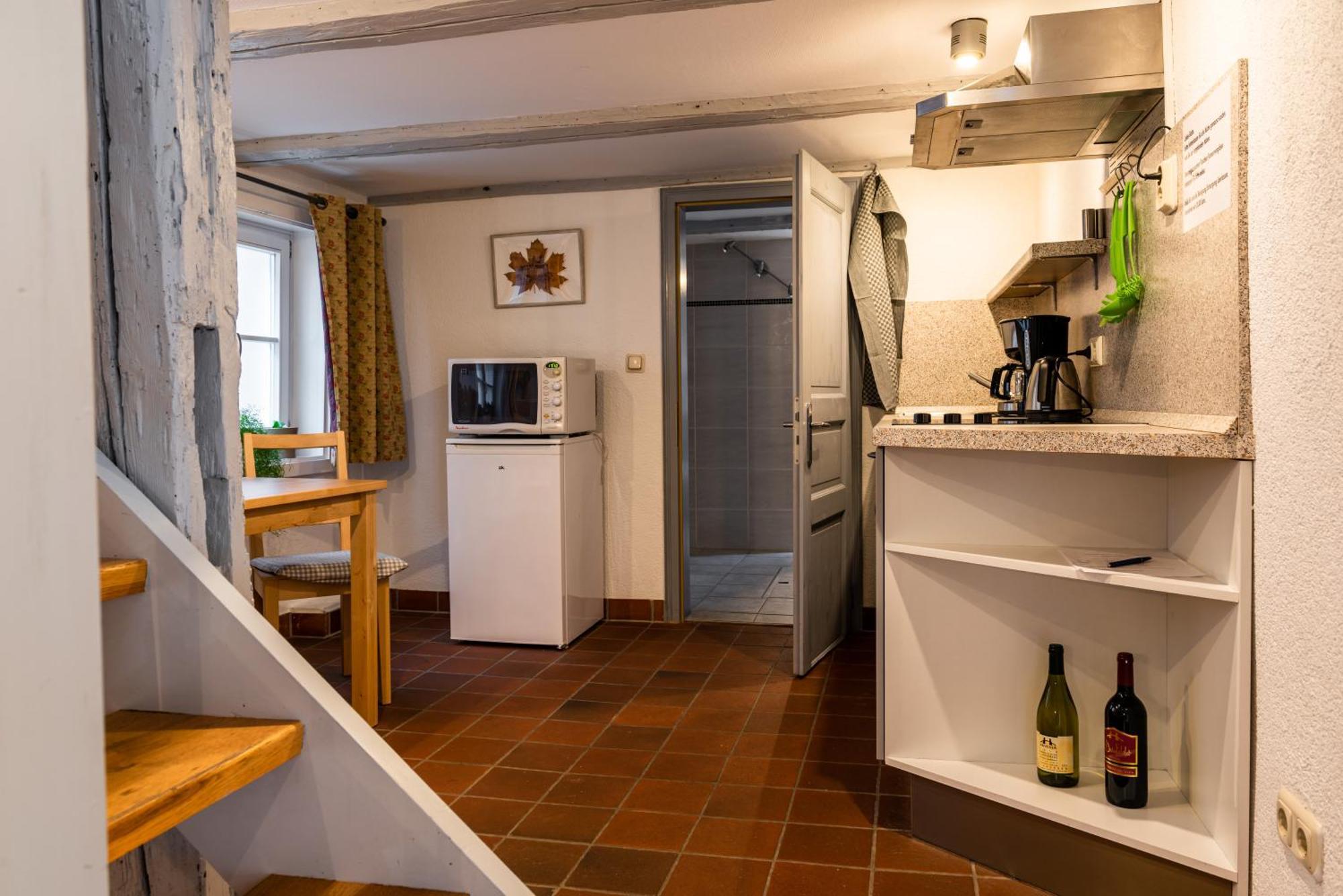 Fachwerkhotel - Ferienhaeuser Vorhof Zur Hoelle Quedlinburg Esterno foto
