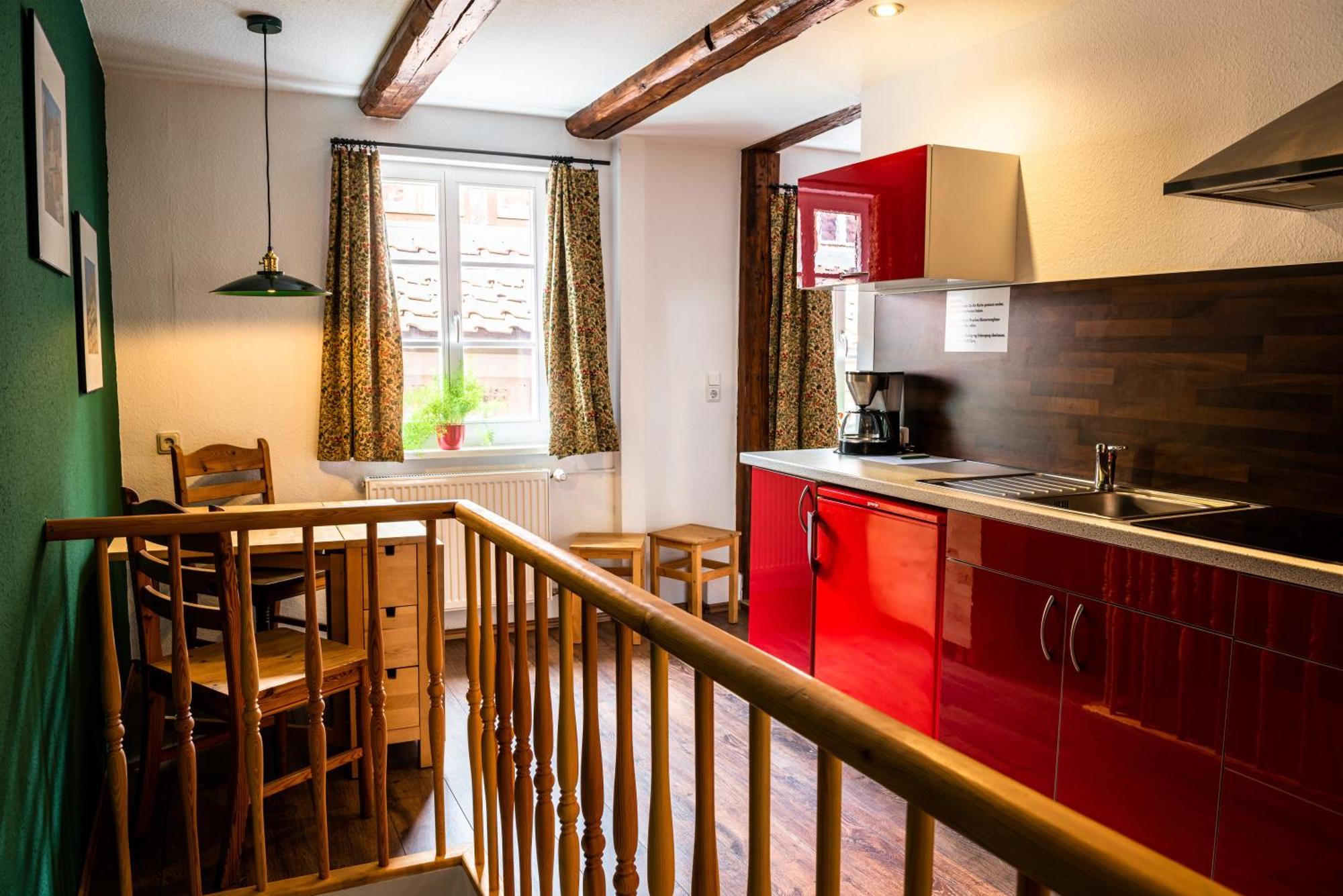 Fachwerkhotel - Ferienhaeuser Vorhof Zur Hoelle Quedlinburg Esterno foto