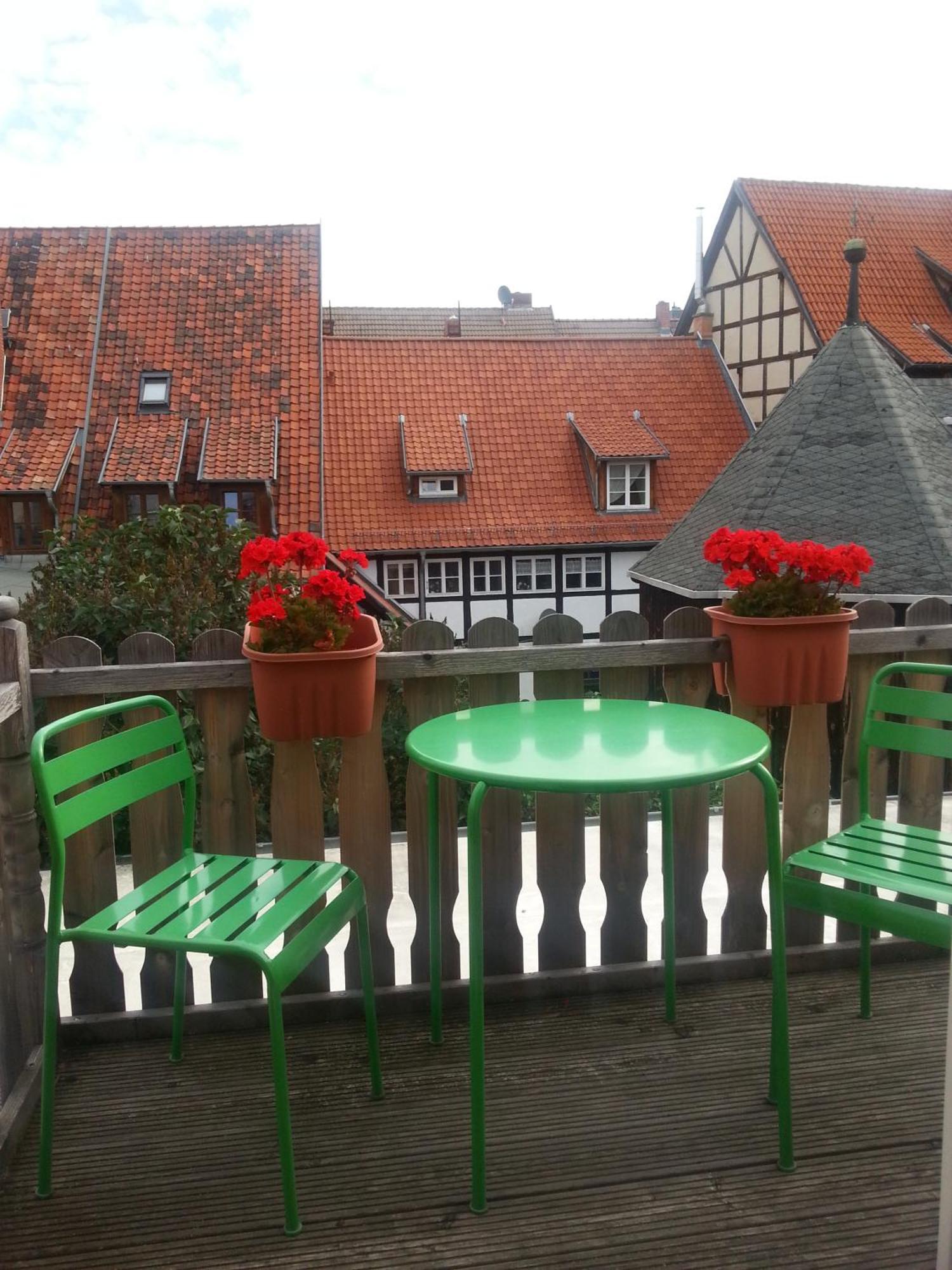 Fachwerkhotel - Ferienhaeuser Vorhof Zur Hoelle Quedlinburg Esterno foto